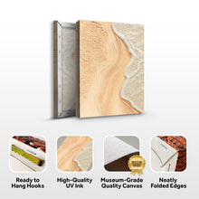 Load image into Gallery viewer, Beige Beach Coastal Wall Art