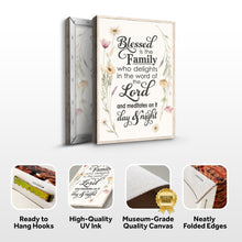 Load image into Gallery viewer, Blessed Is The Family Faith Sign