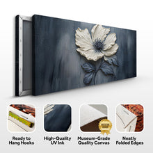 Load image into Gallery viewer, Floral Clay Relief Wall Art