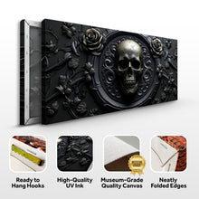Load image into Gallery viewer, 3D Rose and Skull Wall Art VI