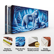 Load image into Gallery viewer, 3D Wolves Wall Art II
