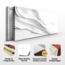 Load image into Gallery viewer, White Minimalist Wall Art