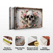 Load image into Gallery viewer, 3D Rose And Skull Wall Art V