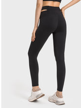 Load image into Gallery viewer, Crisscross Cutout Sports Leggings