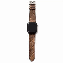 Load image into Gallery viewer, GLOSSY LEATHER APPLE WATCH BAND