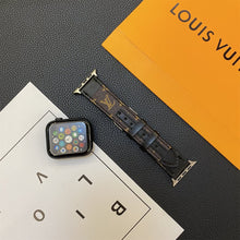 Load image into Gallery viewer, APPLE WATCH STRAP STITCHING MONOGRAM LEATHER