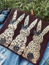 Load image into Gallery viewer, Three Leopard Bunnies (DTF Tee)