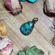 Load image into Gallery viewer, MJ Turquoise Statement Pendant