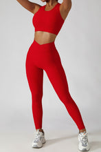 Load image into Gallery viewer, Basic Bae Crossover Waist Active Leggings