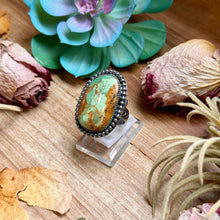 Load image into Gallery viewer, MJ Turquoise Ring – Sterling Silver