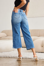 Load image into Gallery viewer, Judy Blue Full Size Braid Side Detail Wide Leg Jeans