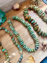 Load image into Gallery viewer, Turquoise Nugget Statement Necklace