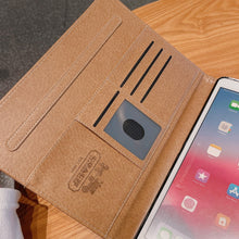 Load image into Gallery viewer, Premium Leather Classic Apple iPad Tablet Case
