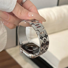 Load image into Gallery viewer, EMBOSSED METAL APPLE WATCH STRAP