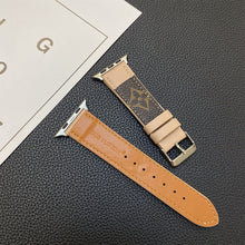 Load image into Gallery viewer, APPLE WATCH STRAP STITCHING MONOGRAM LEATHER