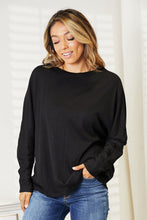 Load image into Gallery viewer, Double Take Seam Detail Round Neck Long Sleeve Top