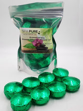Load image into Gallery viewer, 8 Aromatherapy Shower Bombs USA Made, 100% Natural/Organic Essential Oils-Transform your shower-Transform your mood