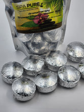 Load image into Gallery viewer, 8 Aromatherapy Shower Bombs USA Made, 100% Natural/Organic Essential Oils-Transform your shower-Transform your mood
