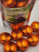 Load image into Gallery viewer, 8 Aromatherapy Shower Bombs USA Made, 100% Natural/Organic Essential Oils-Transform your shower-Transform your mood