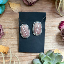 Load image into Gallery viewer, 54 - Sterling Silver Red Buffalo Stud Earrings by Jason Ogg