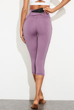 Load image into Gallery viewer, Waistband Active Leggings with Pockets