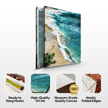 Load image into Gallery viewer, Beachfront Painting Coastal Wall Art II