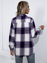 Load image into Gallery viewer, Ivy Lane Plaid Button Up Flannel Shirt