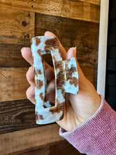 Load image into Gallery viewer, Cow Print Hair Clips