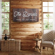 Load image into Gallery viewer, Family Name Sign IV