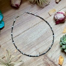 Load image into Gallery viewer, Faceted Zebra Jasper Necklace – 19" + Extender – 3mm