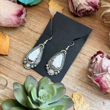 Load image into Gallery viewer, 49 - Sterling Silver Wild Horse Jasper Dangle Earrings by Shay Pfeiffer