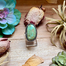 Load image into Gallery viewer, MJ Turquoise Ring – Sterling Silver