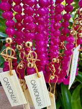 Load image into Gallery viewer, Pink Jade + 14k Gold Filled Toggle || Gemstone Necklace