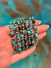 Load image into Gallery viewer, Matrix Turquoise Bracelet – 6 1/4" – 5mm Oval