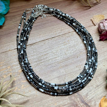 Load image into Gallery viewer, Faceted Zebra Jasper Necklace – 19" + Extender – 3mm