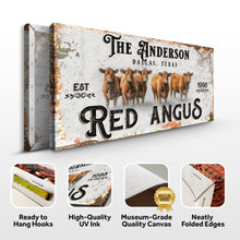 Load image into Gallery viewer, Red Angus Sign