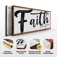 Load image into Gallery viewer, Faith Over Fear Faith Sign II