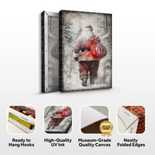 Load image into Gallery viewer, Vintage Christmas Santa Claus Wall Art III