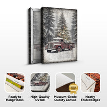 Load image into Gallery viewer, Vintage Truck With Christmas Tree Wall Art III