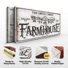 Load image into Gallery viewer, Personalized Farmhouse Sign IV