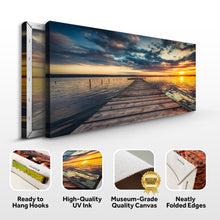 Load image into Gallery viewer, "Mirror Lake", Lake Matheson Canvas Wall Art