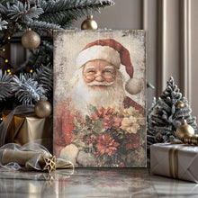 Load image into Gallery viewer, Vintage Christmas Santa Claus Wall Art