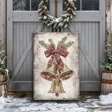Load image into Gallery viewer, Vintage Christmas Bells Wall Art