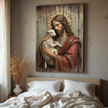Load image into Gallery viewer, Jesus The Good Shepherd Wall Art