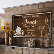 Load image into Gallery viewer, Backyard Sign