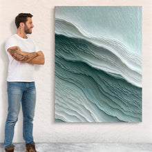 Load image into Gallery viewer, Canvas Print: "Aegean Layers"