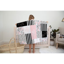 Load image into Gallery viewer, Allie Personalized Minky Blanket