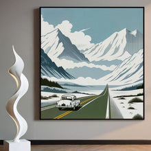 Load image into Gallery viewer, Canvas Print: "Alpine Journey"