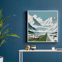 Load image into Gallery viewer, Canvas Print: "Alpine Journey"