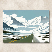 Load image into Gallery viewer, Canvas Print: "Alpine Journey"